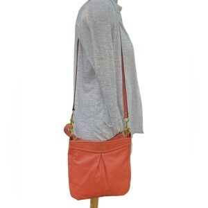 Coach Ashley Shoulder  Bag Peach